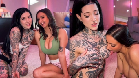 Step-Sis & Friend Dare – Intense Group Sex