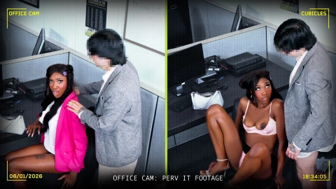 Boss's Power Play: Nerd Gets Rough Job Threat