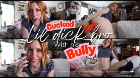 Elle Marz Step-Bro & Bully Action Cuckolding
