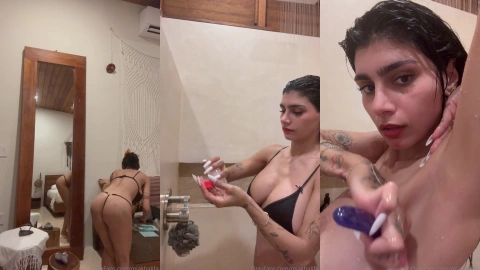 Mia Khalifa Armpit Shave - May 2026