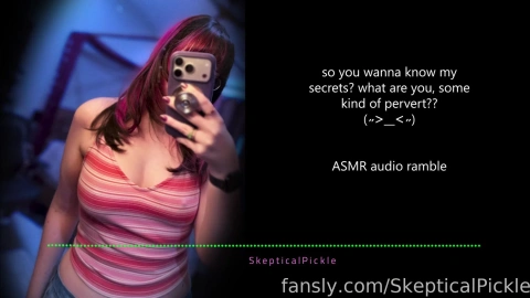 Spicy Talk & Lore ASMR with SkepticalPickle