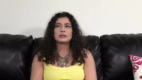 Backroom Casting Couch with Elona