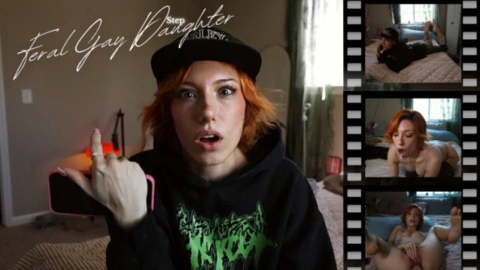 Elle Marz - Lesbian Stepdaughter & Feral Fun
